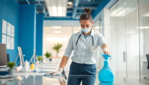 Jacksonville commercial cleaning service providing professional office cleaning for a pristine workplace.