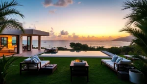 Experience modern luxury villas St. Martin with stunning ocean views and elegant outdoor designs.
