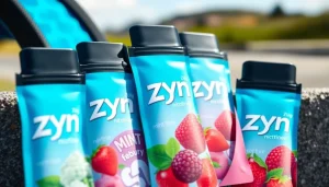 Showcasing Zyn Bahrain's variety of nicotine pouches for a refreshing and clean experience.