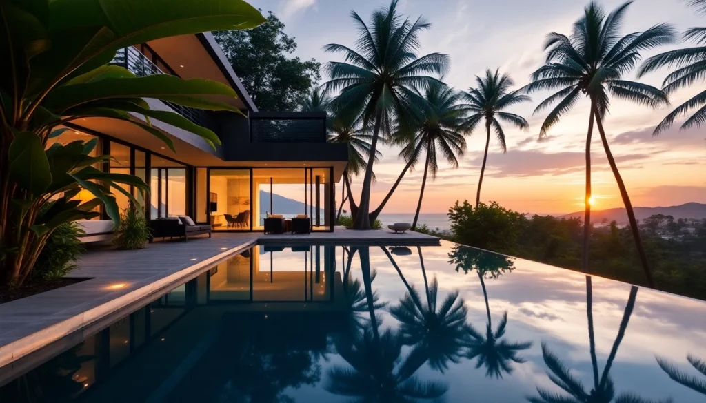 Experience modern luxury villas St Martin with stunning ocean views and elegant poolside settings.
