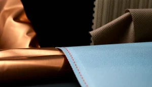 Showcasing diverse electromagnetic shielding materials, including copper and aluminum, highlighted for their effectiveness in blocking interference.