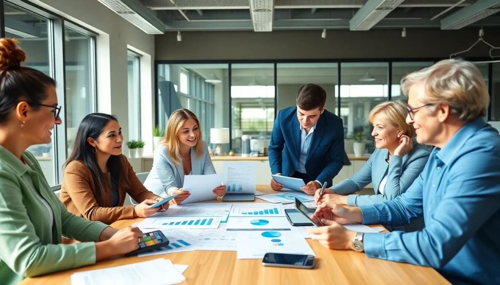 Strategizing marketing für pflegedienste in a professional team environment.