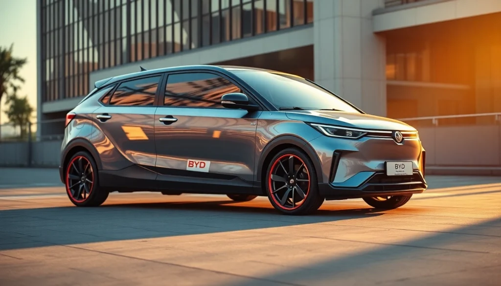 Upgrade your BYD with stylish mods, featuring custom wheels and sleek exterior accents.