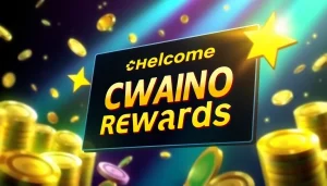 Claim your welcome bonus with enticing casino rewards and vibrant symbols of luck.