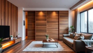Transform your space with a sliding partition wall, seamlessly merging style and function in any room.