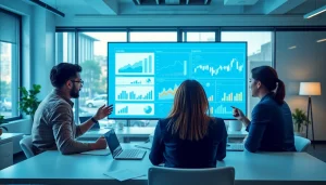 Visualize a teamwork session analyzing competitors to gain insights into marketing strategies and performance.