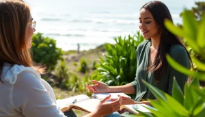 Empowering session with a Spiritual Life Coach Bournemouth - Dorset enhancing personal growth and connection.