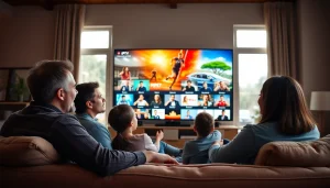 Experience family entertainment with a no credit card IPTV trial showcasing joyful streaming moments.
