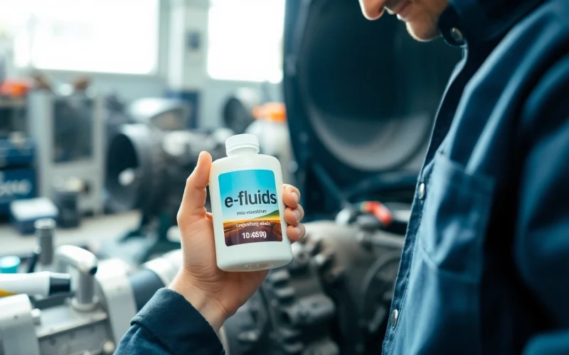Check transmission fluid with e-fluids for optimal vehicle performance and maintenance.