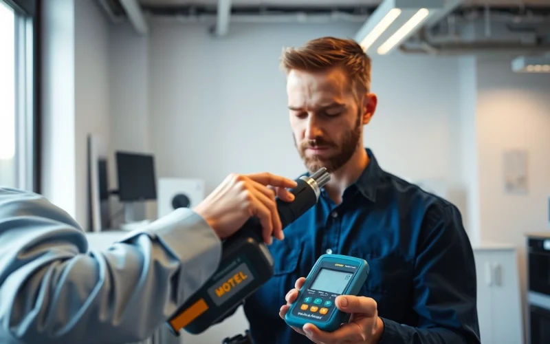 Performing Portable Appliance Testing on electrical equipment for safety compliance.